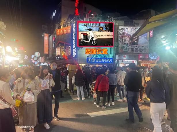台中逢甲夜市（文華路入口）